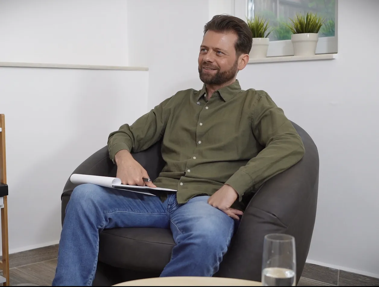 Tiefengespräch mit Oliver
